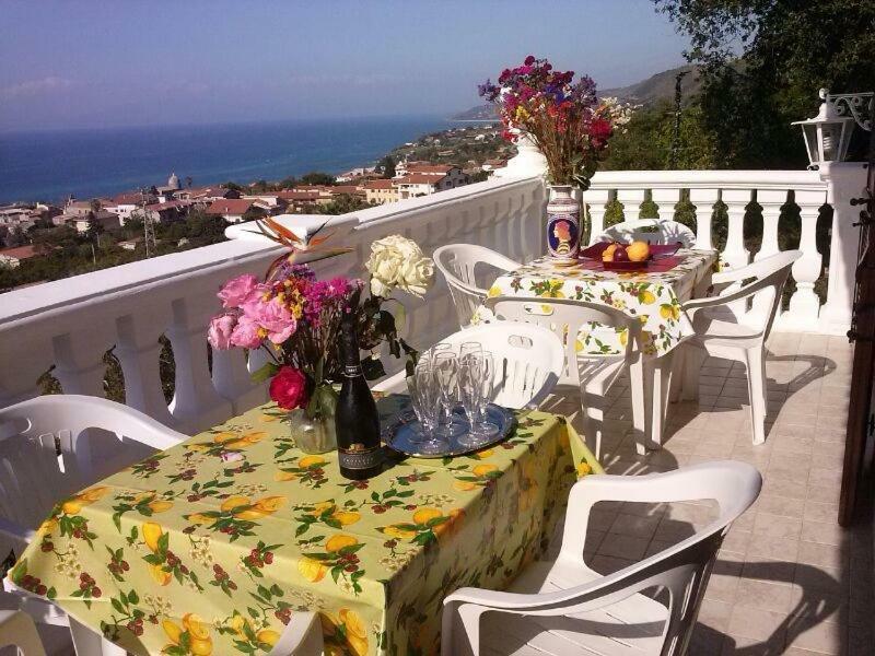 Villa Bella Vista Tropea Bagian luar foto